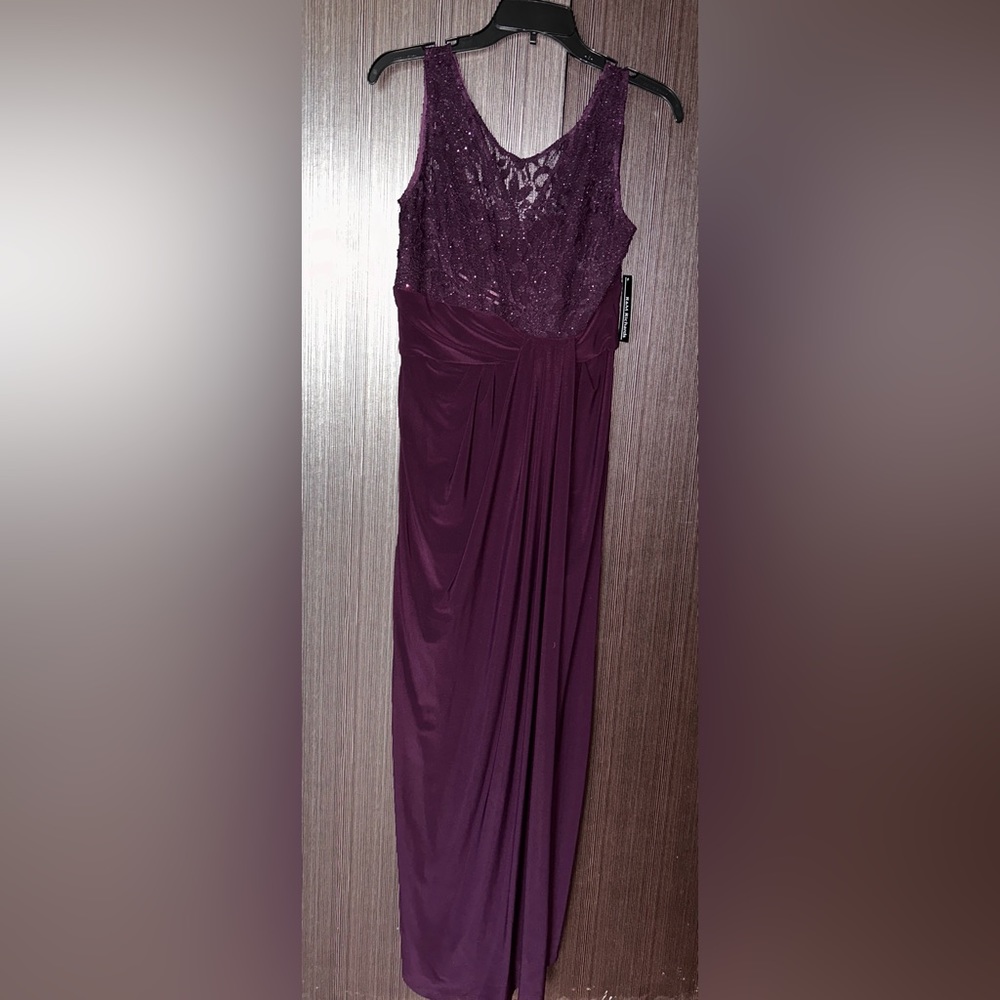R&M Richards Plum Long dress